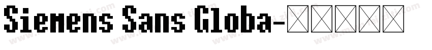 Siemens Sans Globa字体转换